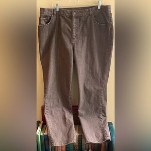 Lauren Ralph Lauren jeans. Like new, great fall color, roomy straight leg. 18W